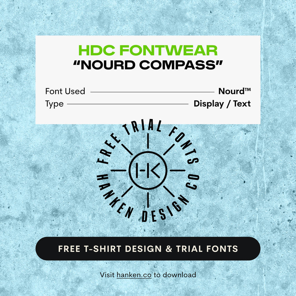 HDC Fontwear: Nourd Compass