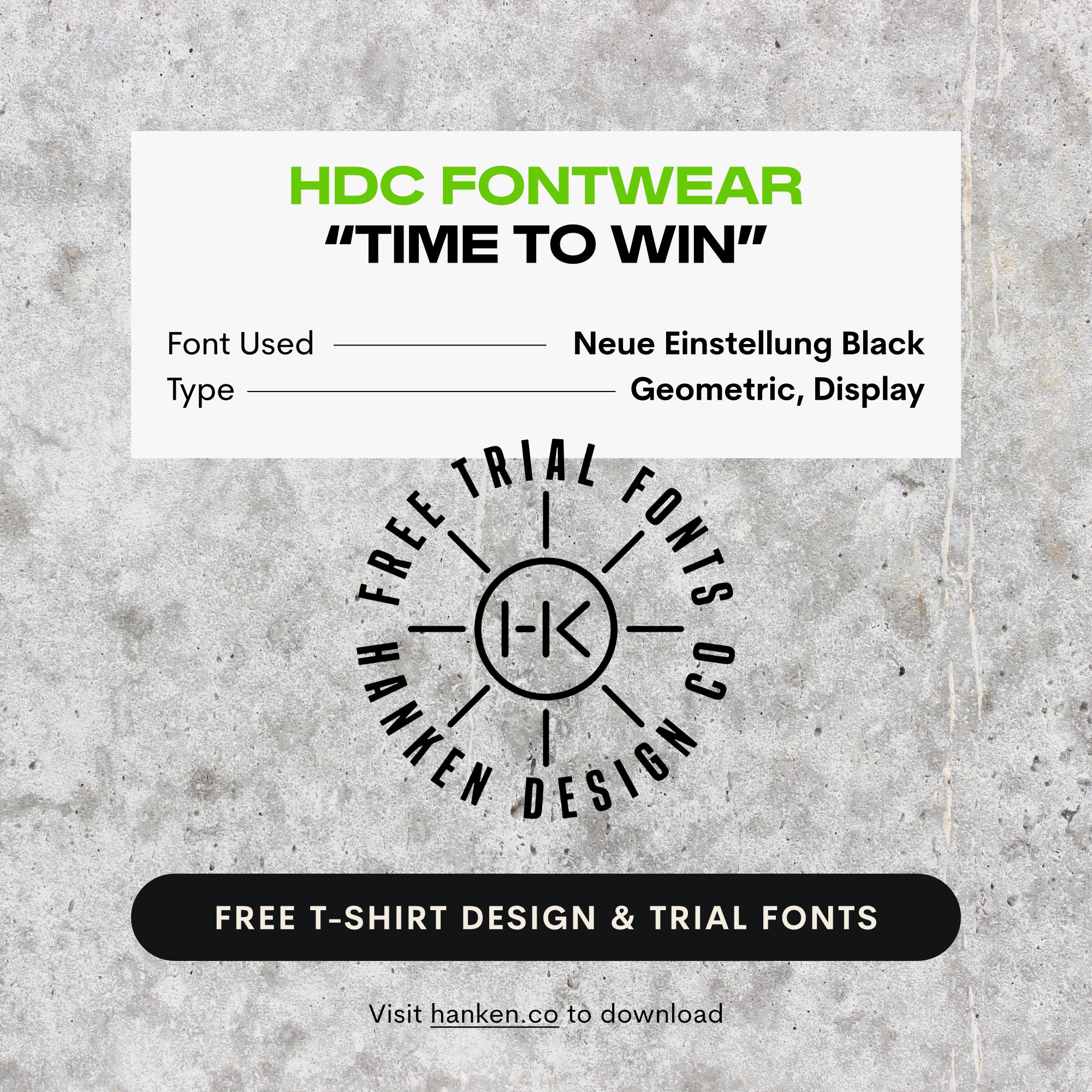 HDC Fontwear: Time to Win