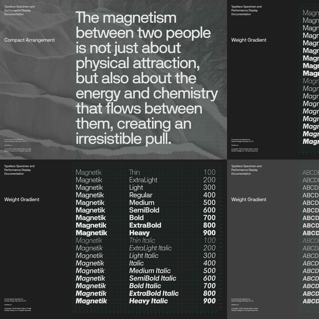 Magnetik Typeface