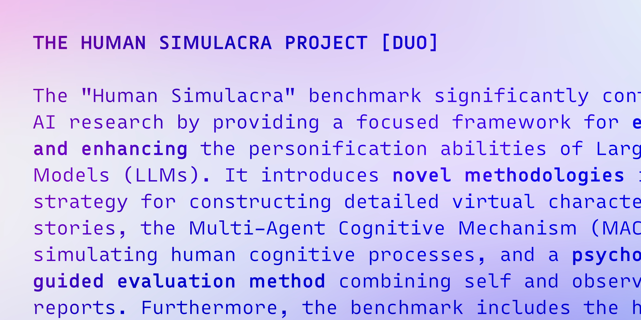 Simulacrum