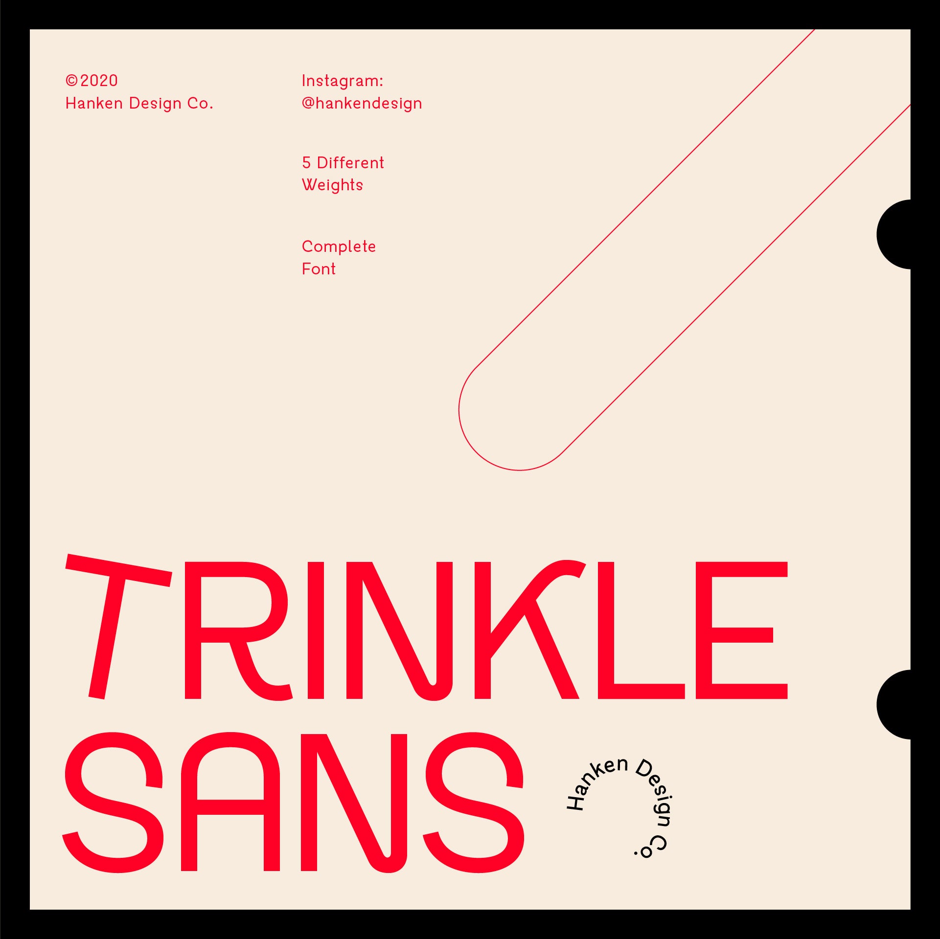Trinkle Sans – Hanken Design Co.