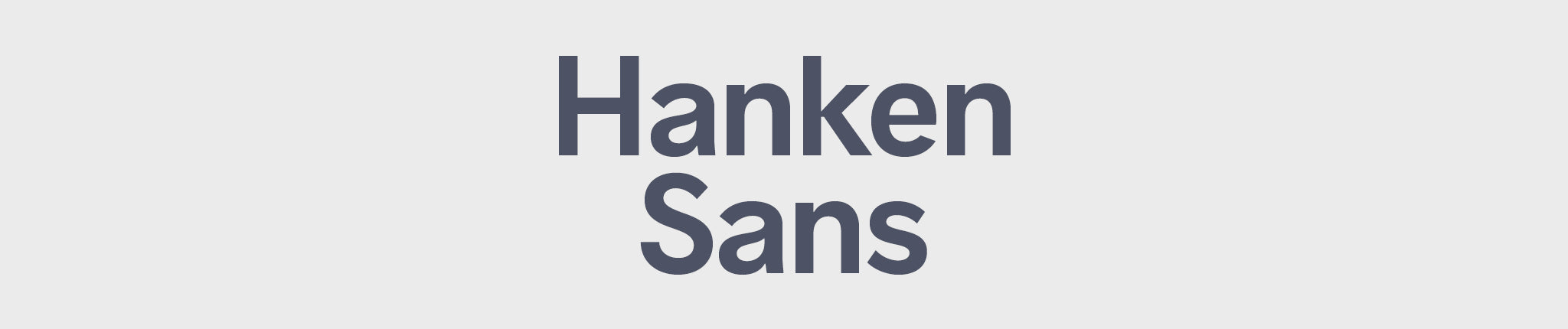 Hanken Sans