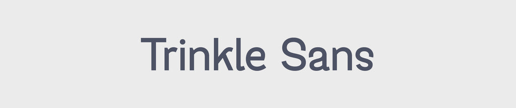 Trinkle Sans