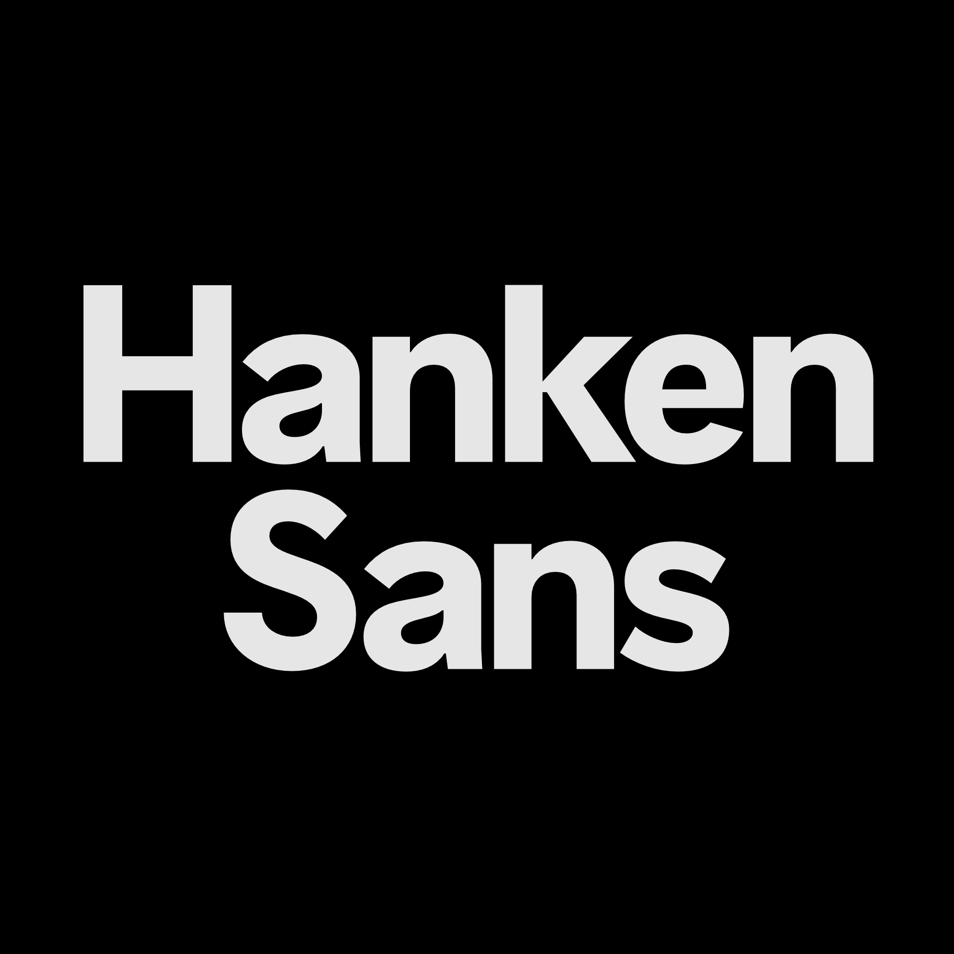 Hanken Sans