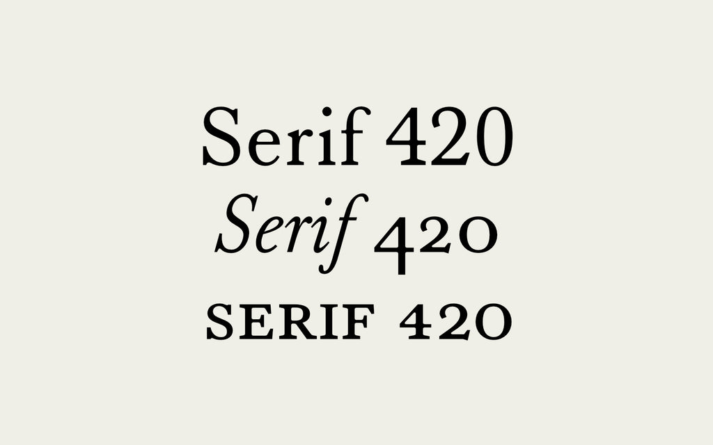 Serif 420