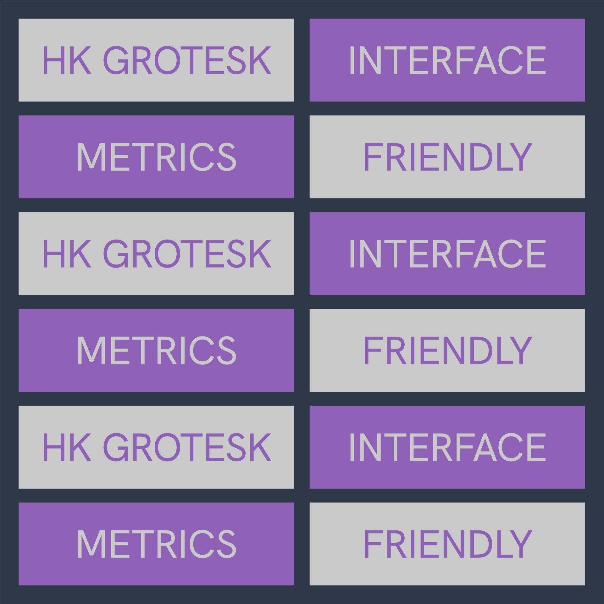 HK Grotesk